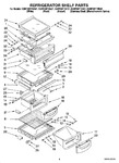 Diagram for 03 - Refrigerator Shelf Parts