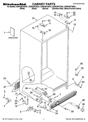 Diagram for KSRP25FTBT01