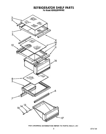 Diagram for KSRS22DWAL02