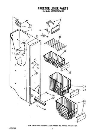 Diagram for KSRS22DWAL02