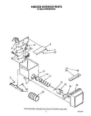 Diagram for KSRS22DWAL02