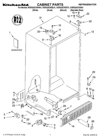 Diagram for KSRS25CKSS01