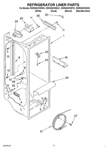 Diagram for KSRS25CKSS01