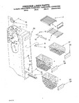 Diagram for 04 - Freezer Liner