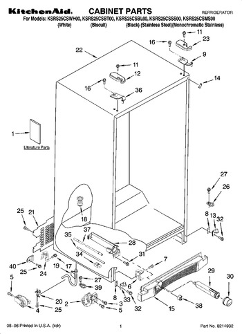 Diagram for KSRS25CSSS00