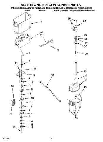 Diagram for KSRS25CSSS00