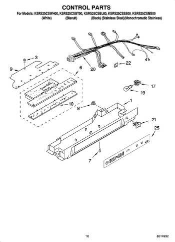 Diagram for KSRS25CSMS00