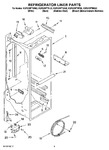 Diagram for 02 - Refrigerator Liner Parts