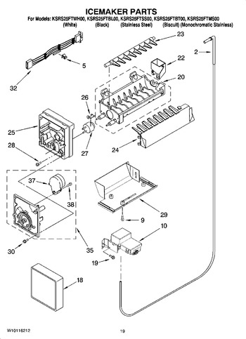 Diagram for KSRS25FTBL00