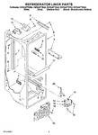 Diagram for 02 - Refrigerator Liner Parts