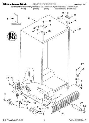 Diagram for KSRS25IKWH00