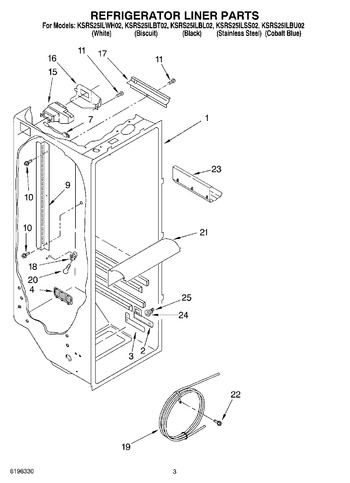 Diagram for KSRS25ILWH02