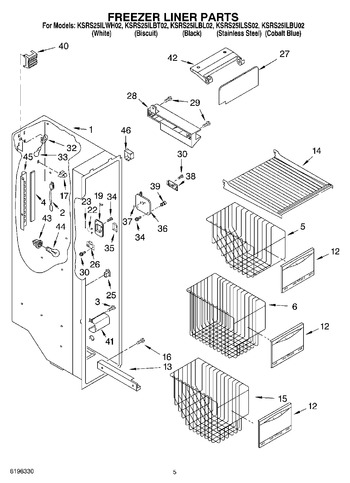 Diagram for KSRS25ILWH02