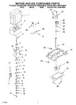 Diagram for 05 - Motor And Ice Container Parts