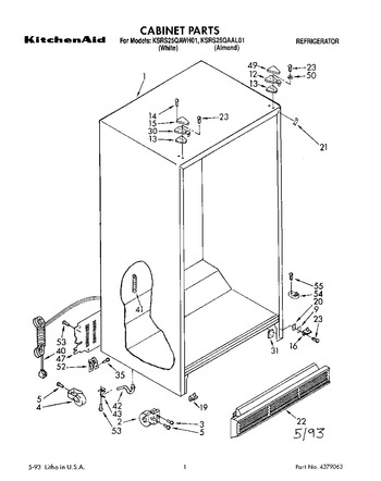 Diagram for KSRS25QAWH01