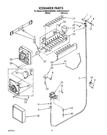 Diagram for KSRS25QAWH01