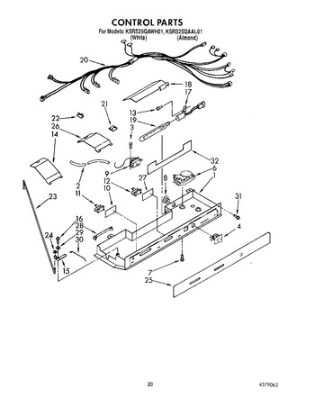 Diagram for KSRS25QAWH01