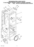 Diagram for 02 - Refrigerator Liner Parts