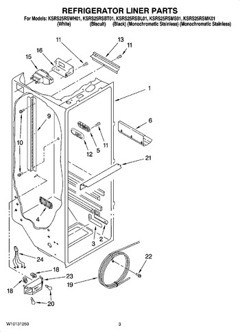 Diagram for KSRS25RSWH01