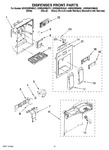 Diagram for 08 - Dispenser Front Parts