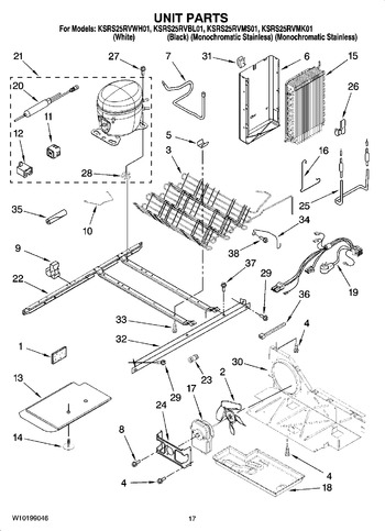 Diagram for KSRS25RVMS01