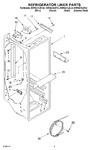 Diagram for 02 - Refrigerator Liner Parts