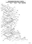 Diagram for 03 - Refrigerator Shelf Parts