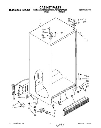 Diagram for KSRS27QAWH00