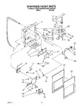 Diagram for 08 - Dispenser Front