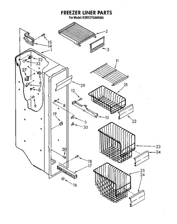 Diagram for KSRS27QAWH05