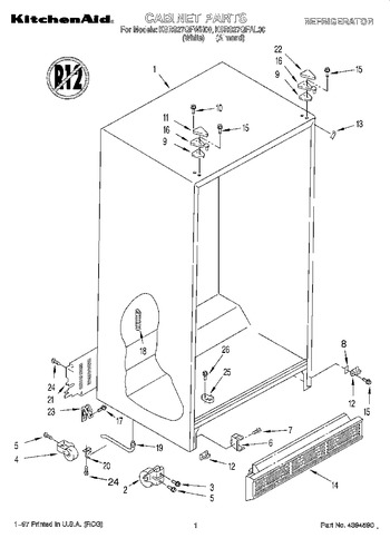 Diagram for KSRS27QFWH00