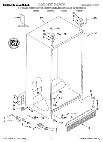 Diagram for KSRS27QGWH04