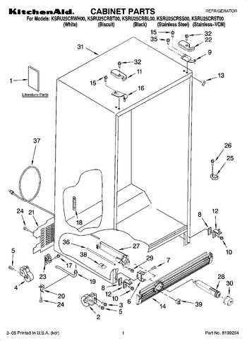 Diagram for KSRU25CRST00