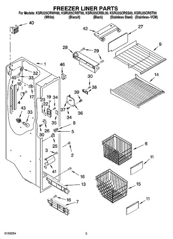 Diagram for KSRU25CRST00