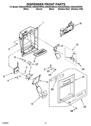 Diagram for KSRU25CRST00