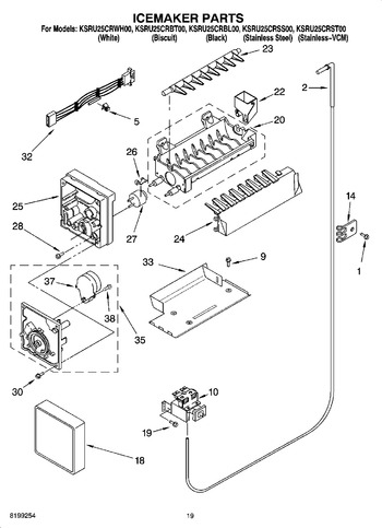 Diagram for KSRU25CRST00