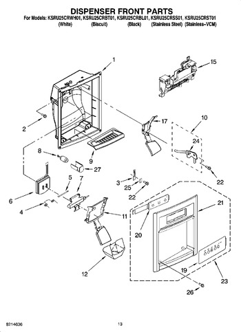 Diagram for KSRU25CRST01