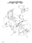 Diagram for 08 - Dispenser Front