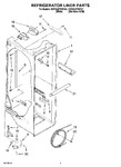 Diagram for 02 - Refrigerator Liner Parts