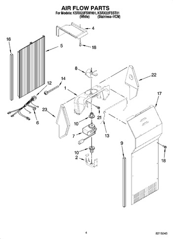 Diagram for KSRX22FSWH01