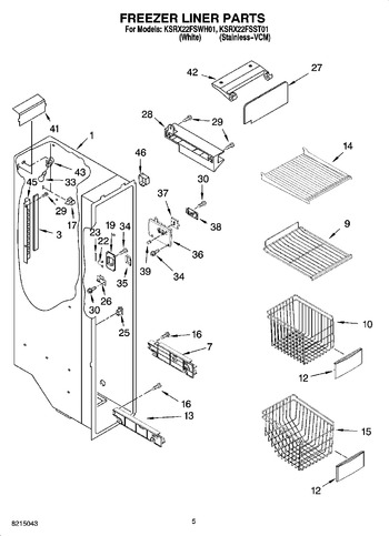 Diagram for KSRX22FSWH01