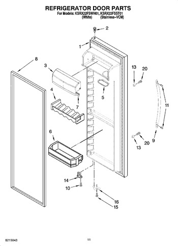 Diagram for KSRX22FSWH01