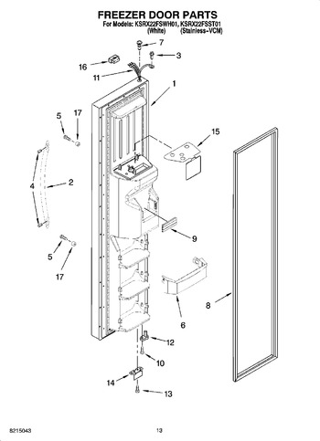 Diagram for KSRX22FSWH01