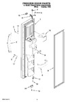 Diagram for 08 - Freezer Door Parts