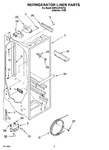 Diagram for 02 - Refrigerator Liner Parts