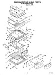 Diagram for 03 - Refrigerator Shelf Parts