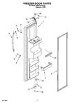 Diagram for 07 - Freezer Door Parts