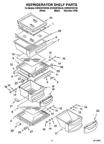 Diagram for KSRX25FSBL00