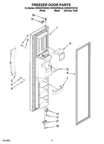 Diagram for KSRX25FSBL00