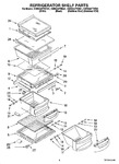 Diagram for 03 - Refrigerator Shelf Parts